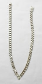 18'' V SHAPED 925 NECKLACE