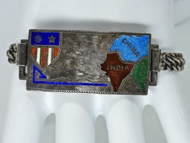 U.S. WW2 CHINA BURMA INDIA BRACELET