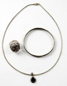 3 PIECE LADIES STERLING JEWELRY SET