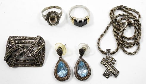 WOMEN'S  MARCASITE  NECKLACE & MORE