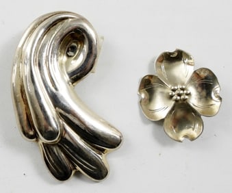 MEXICO TO-34 STERLING HOLLOW PIN