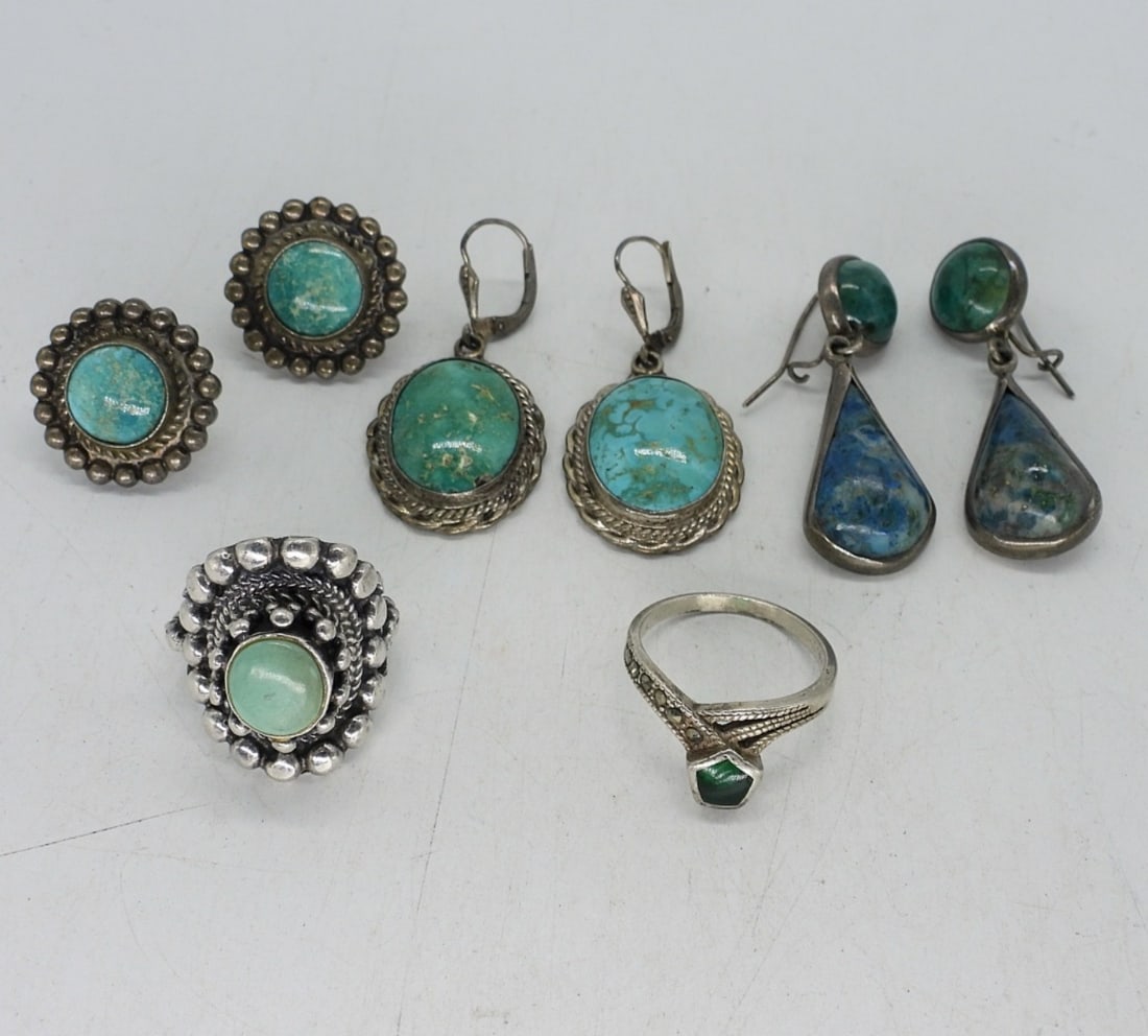 BLUE / GREEN TURQUOISE LOT 925 (1 of 4)
