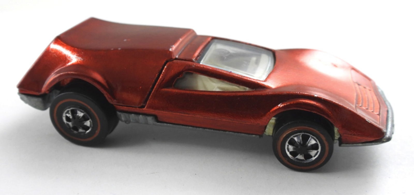 1969 HOT WHEELS REDLINE TRI-BABY: RED - VERY NICE CONDITION