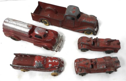 (5) VINTAGE TOOTSIE TOY & MORE
