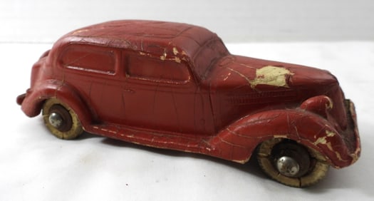 1936 "FIRESTONE" EXHIBIT RUBBER TOY CAR