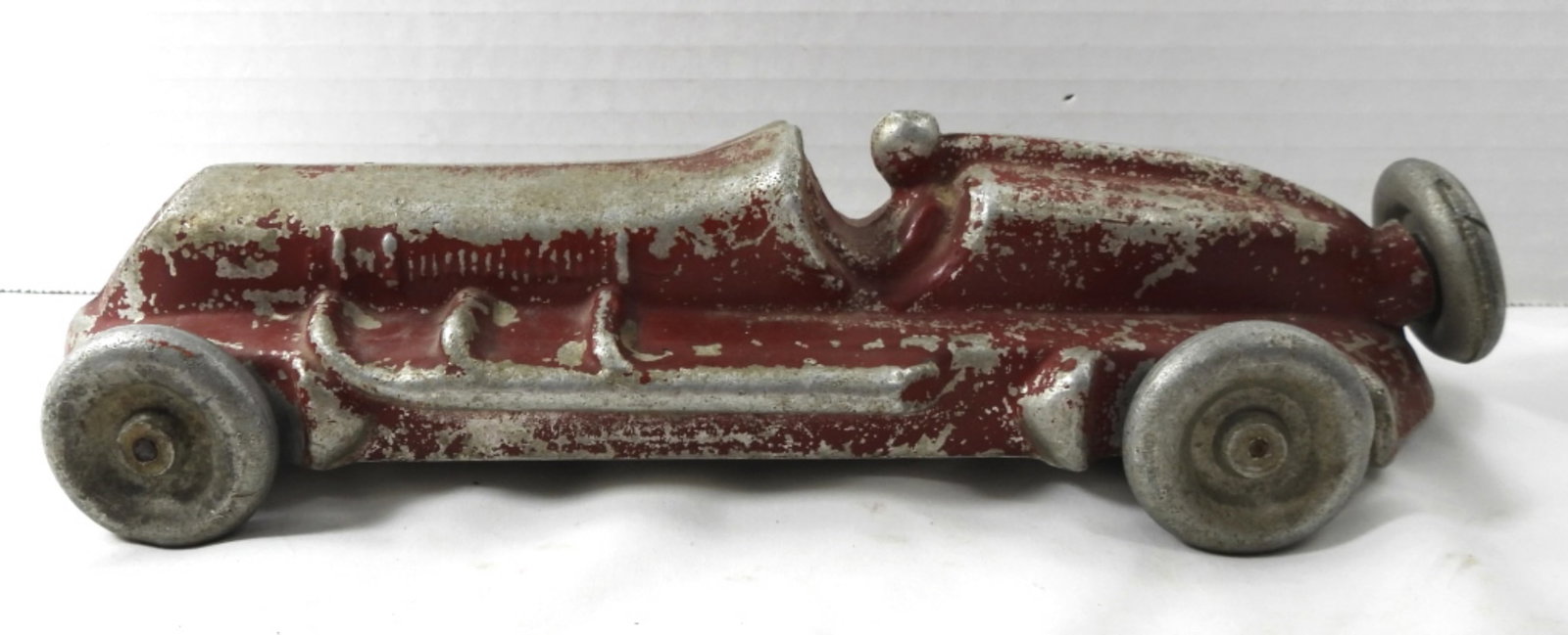 1945 E.R. ROACH INDS.ALUMINUM RACE CAR: MOUNT VERNON, OHIO - 10.5" LONG