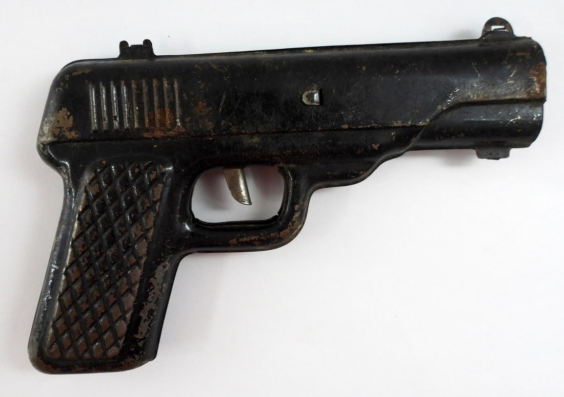 MADE in USA TOY CLICKER GUN: 7" long