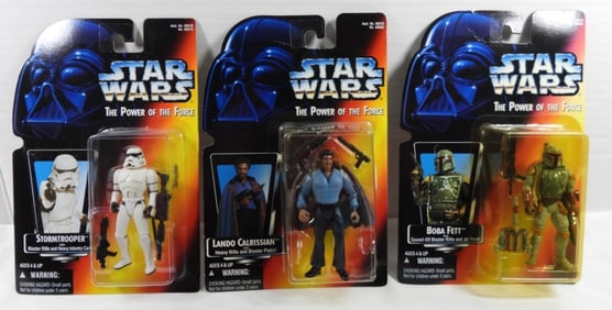 (3) 1995 KENNER STAR WAR FIGURES