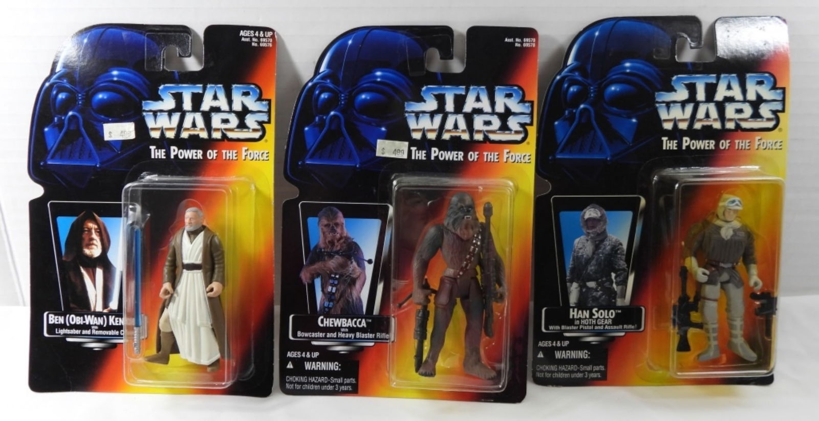 (3) 1995 KENNER STAR WAR FIGURES (1 of 7)