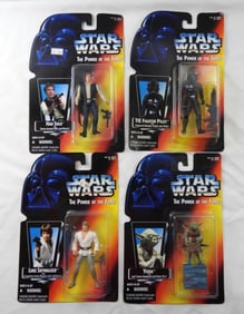 (4) 1995 KENNER STAR WAR FIGURES