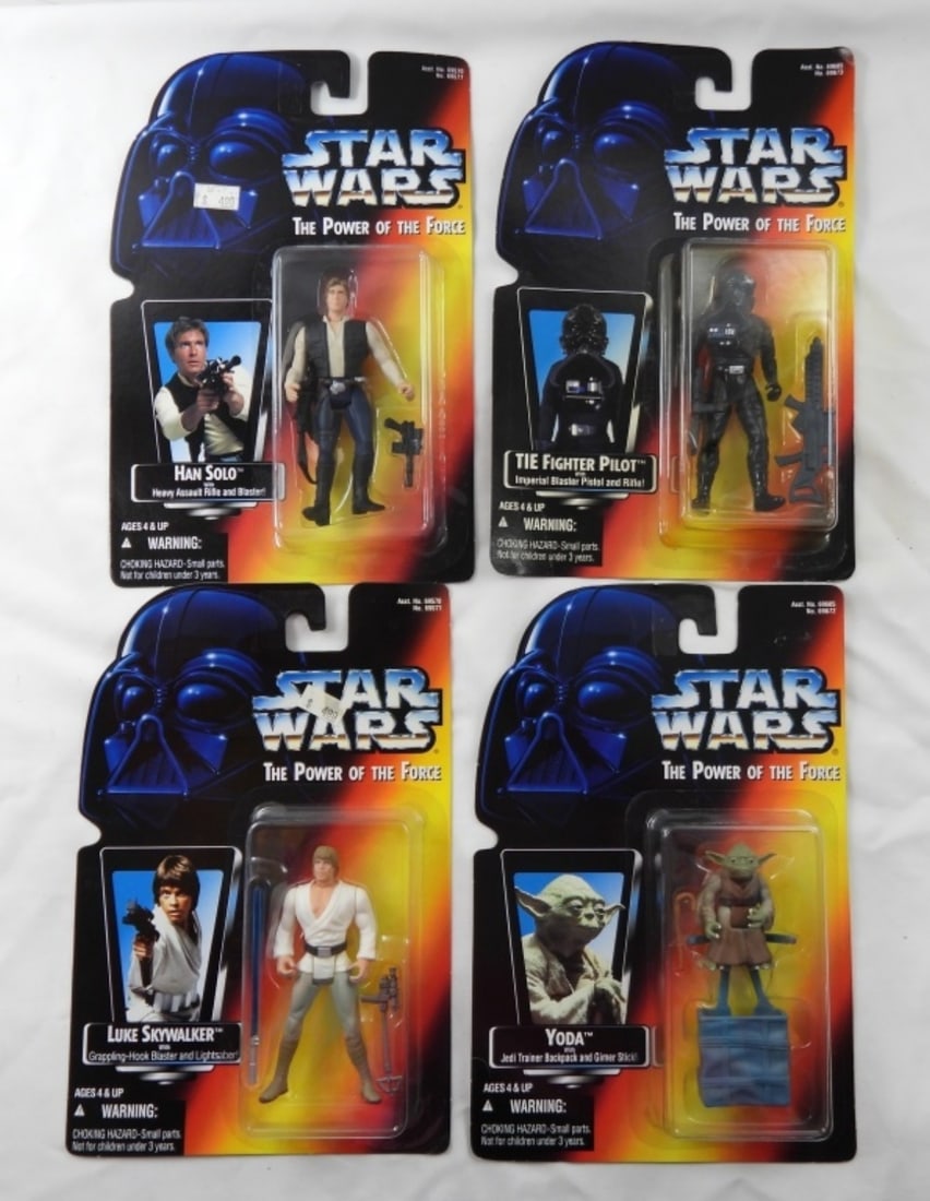 (4) 1995 KENNER STAR WAR FIGURES (1 of 9)