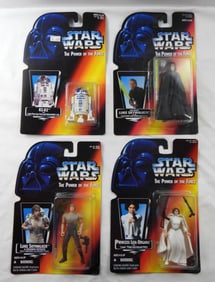 (4) 1995 KENNER STAR WAR FIGURES