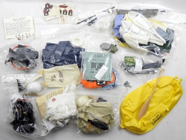 (5) VINTAGE ASSORTED GI JOE UNIFORMS & MORE
