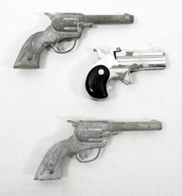 (3) VINTAGE CAP GUNS