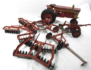 (5) McCORMICK VTG FARM IMPLEMENTS plus