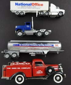 (3) DELIVERY TOY TRUCKS, OHIO OIL,