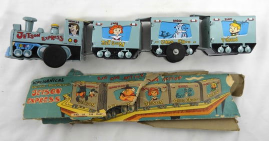 1963 JETSONS EXPRESS TIN TRAIN