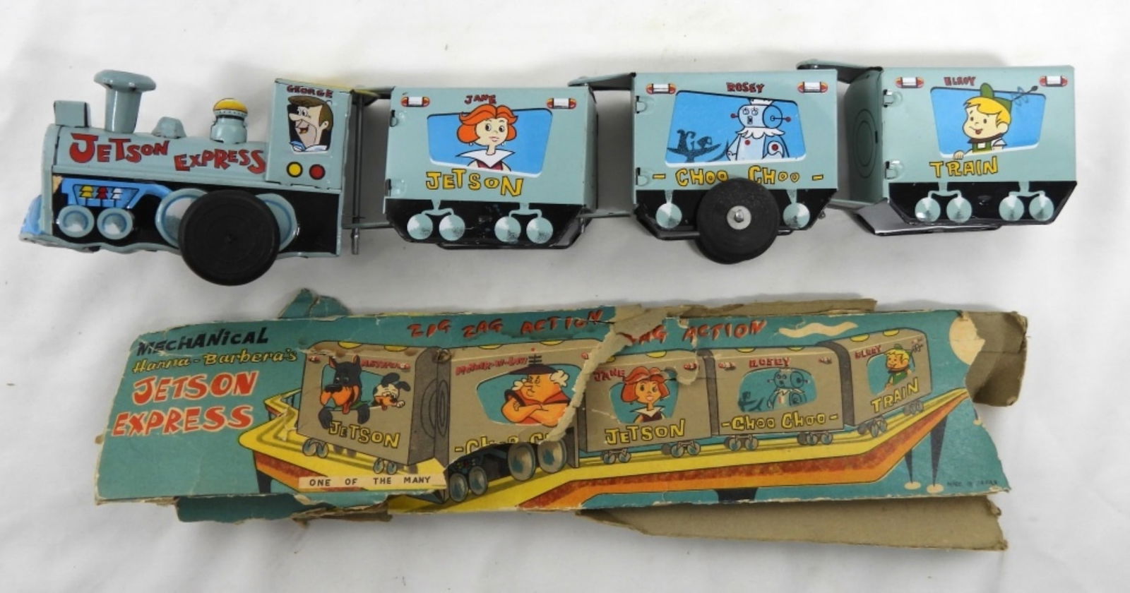 1963 JETSONS EXPRESS TIN TRAIN (1 of 3)