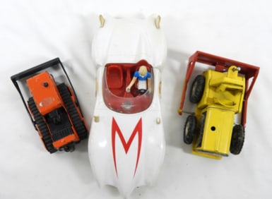 HOT WHEELS SPEED RACER, (2) DOZERS