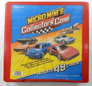 MICRO MINI COLLECTORS CASE with CARS
