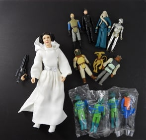 PRINCESS LEIA ACTION FIGURE AND MORE