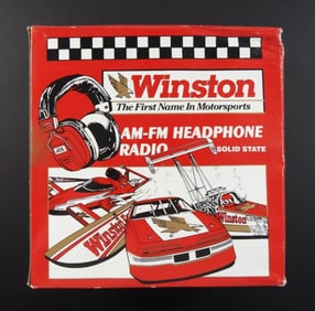VINTAGE WINSTON AM-FM HEADPHONE RADIO