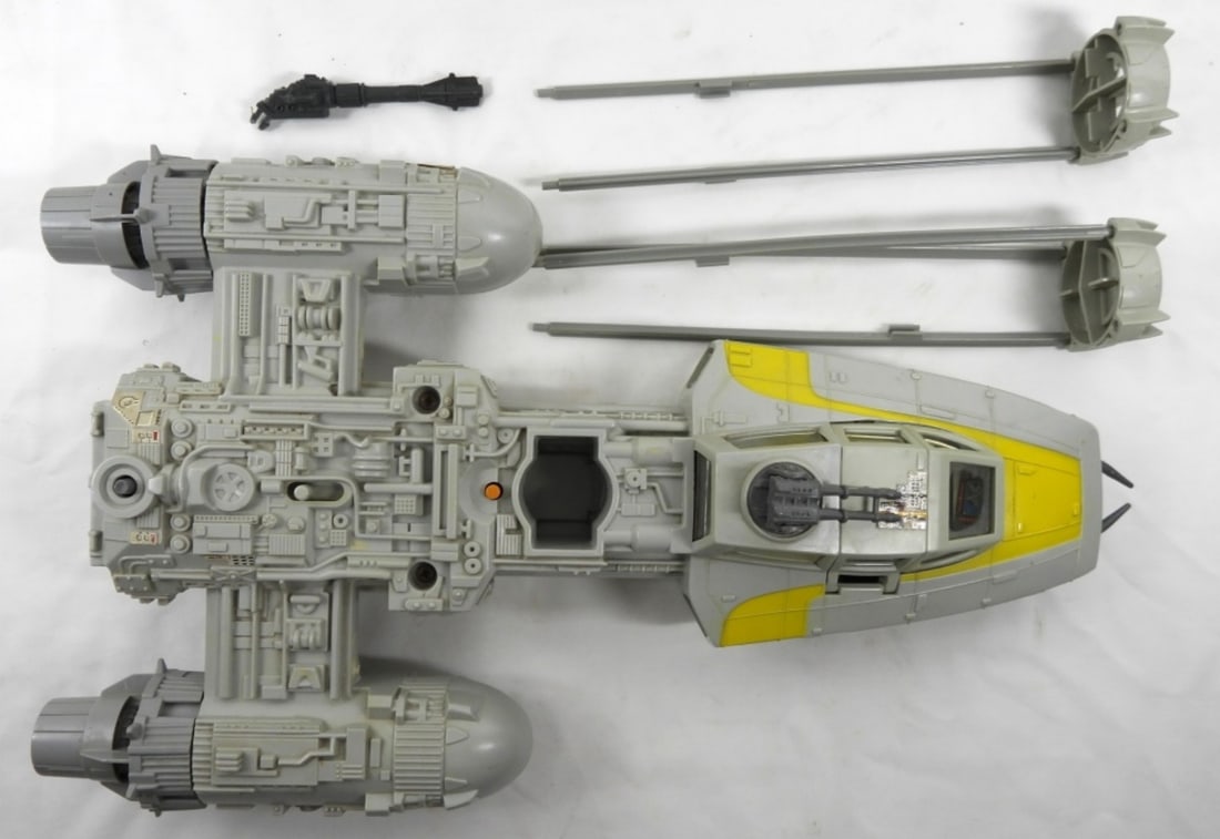 83 KENNER STAR WARS JEDI Y-WING FIGHTER (1 of 2)