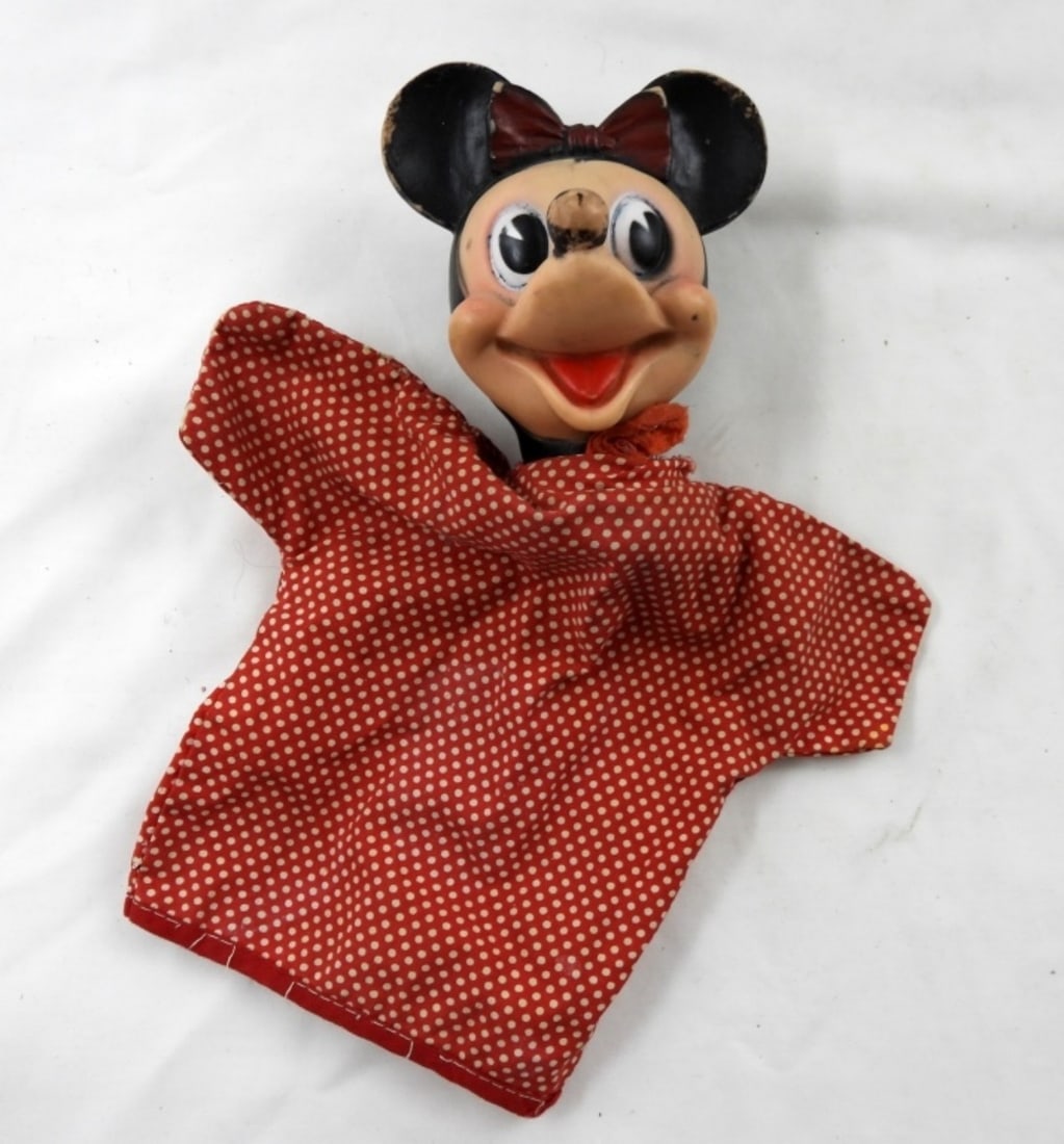 1950s RARE GUND MINNIE MOUSE PUPPET (1 of 4)
