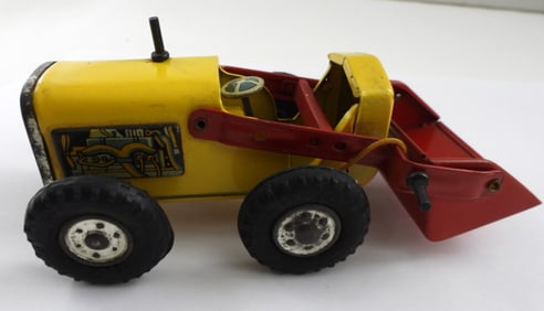 HI-LIFT LOADER TIN TOY MARX