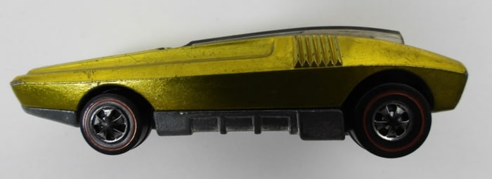 1969 HOT WHEELS WHIP CREAMER GOLD
