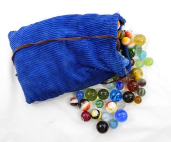 2.8 LBS VINTAGE MARBLES