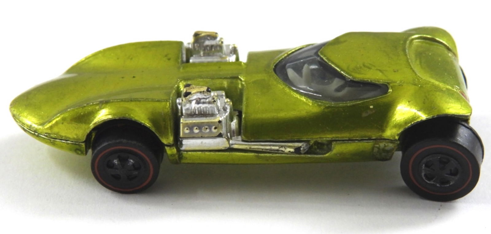 1968 REDLINE HOT WHEELS TWINMILL LIME GREEN (1 of 5)
