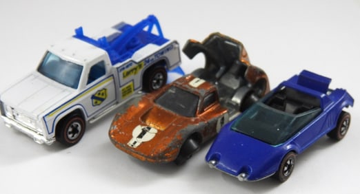 VTG REDLINE HOT WHEELS LOT (3)