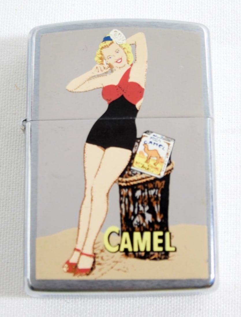 SEALED 1997 ZIPPO CAMEL PIN-UP GIRL: SEALED, NOT IN A BOX 1997