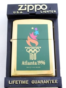 SEALED SOLID BRASS 100 OLYMPIC ATLANTA 96"