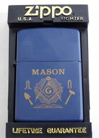 1994 SEALED FREEMASONRY ZIPPO LIGHTER