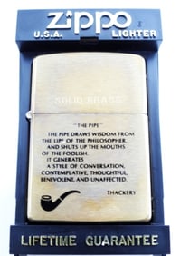 1994 BRASS ZIPPO UNFIRED