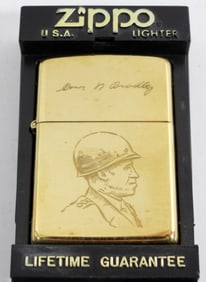 1994 ZIPPO UNFIRED D-DAY HEROE SERIES