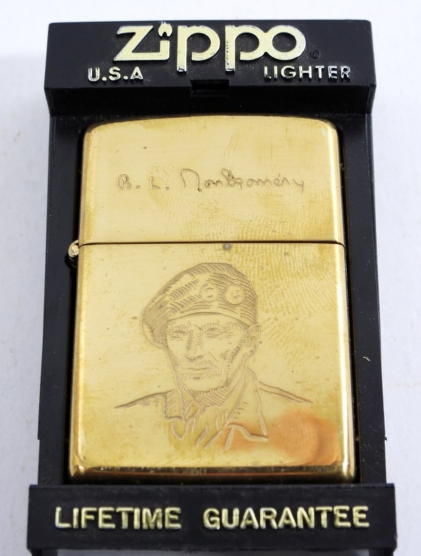 1994 ZIPPO UNFIRED D-DAY HEROE SERIES: D-DAY SERIES in CASE