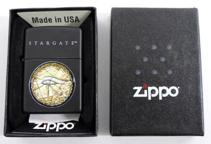 1994 ZIPPO STARGATE EYE OF RA UNFIRED