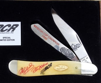 1990 WINSTON CUP CHAMPION KNIFE SET