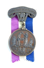 1861-1865 HONORABLY DISCHARGED MEDAL