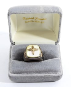 ARMY AIR CORPS BRASS RING WWII ERA