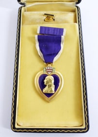 U.S. PURPLE HEART MEDAL - NAMED