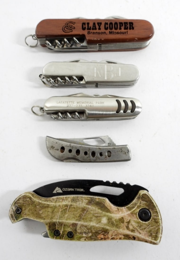 MULTI-TOOL & UTILITY KNIFE LOT of 5 (1 of 3)