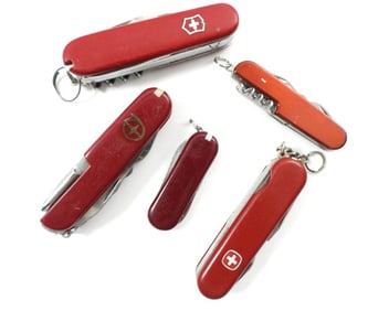 (5) SWISS ARMY STYLE MULTI-FUNCTION LOT