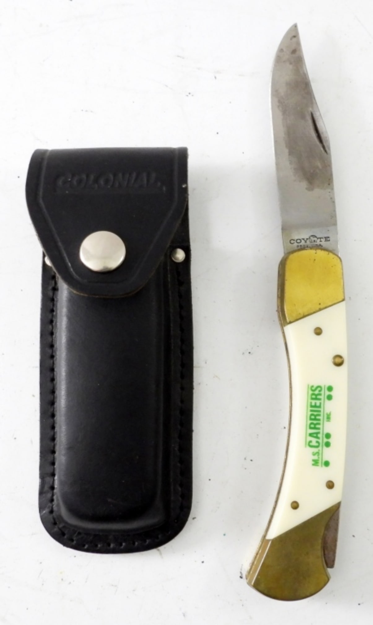 COYOTE LOCK BACK KNIFE - ADVERTISING (1 of 3)