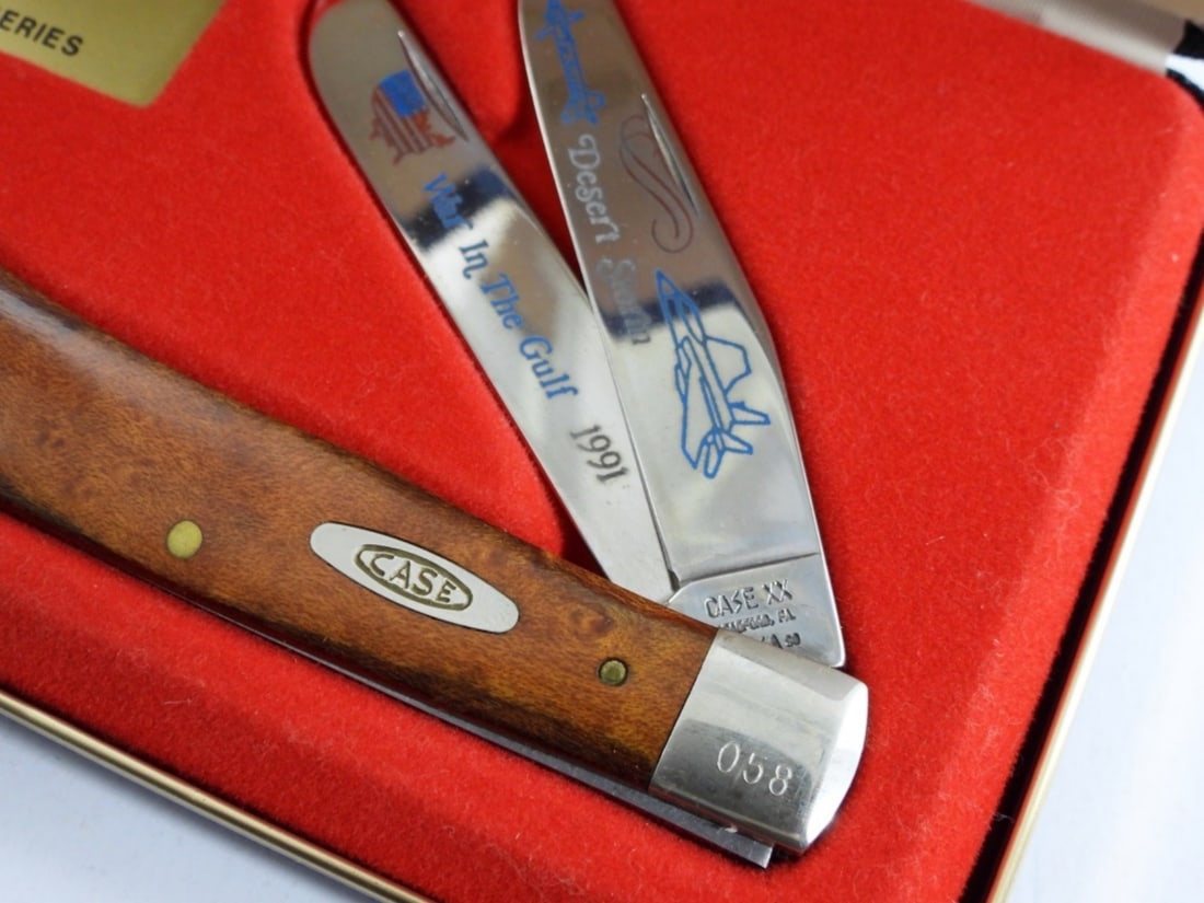 CASE 058 DESERT STORM COLLECTORS SERIES (1 of 2)