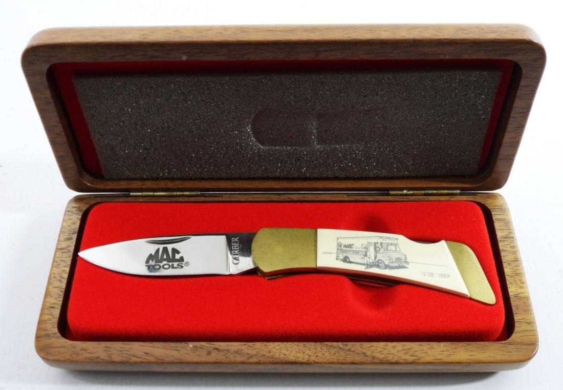 GERBER 3414 LOCKBACK KNIFE MAC TOOLS (1 of 3)