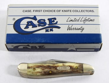 CASE 2 BLADE POCKET KNIFE 6220 SS